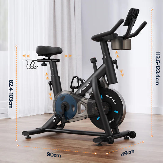Bicicleta de Exercício Magnética Merach S26B2