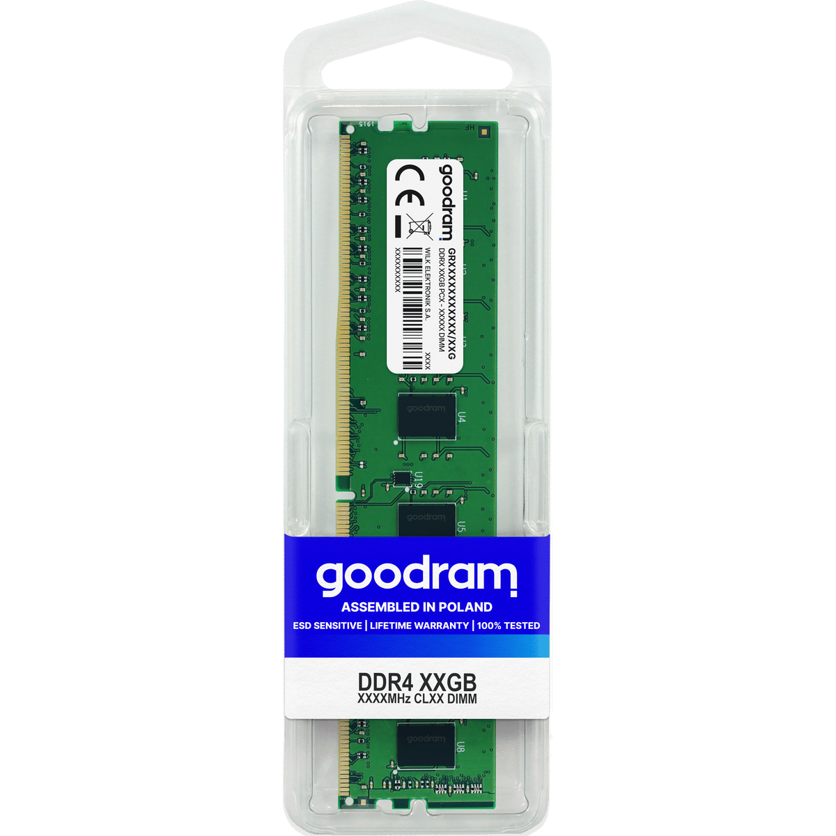 Memória Dimm DDR4 16Gb Goodram 3200Mhz