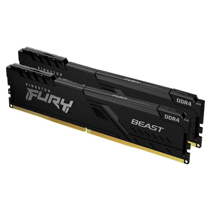 Memória Dimm DDR4  Kingston 16Gb Kit 2x8Gb Fury Beast 2666Mhz CL16