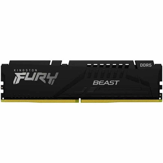 Memória Dimm Kingston 8GB DDR5 5200MT/s CL40 FURY Beast Black