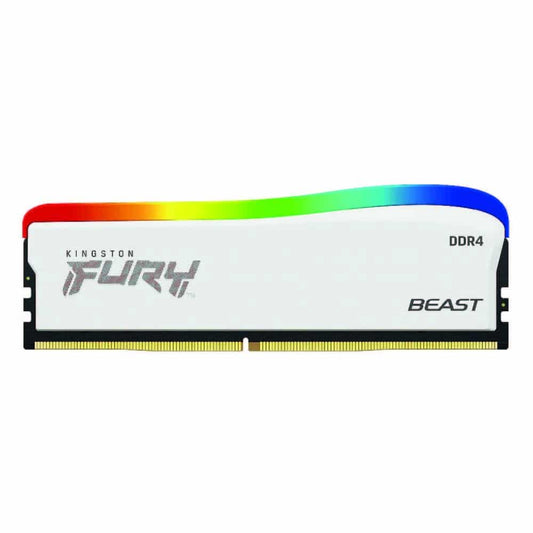 Memoria Dimm Kingston Fury Beast White RGB SE 16Gb Ddr4 3600Mhz  1.35V CL18