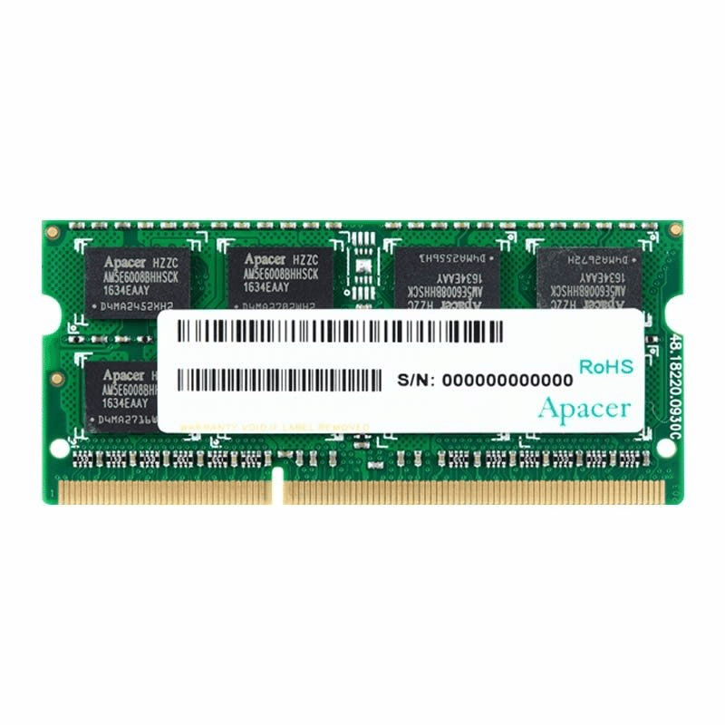 Memória So-Dimm DDR3L 8Gb Apacer 1600MHz  1.35V  CL11