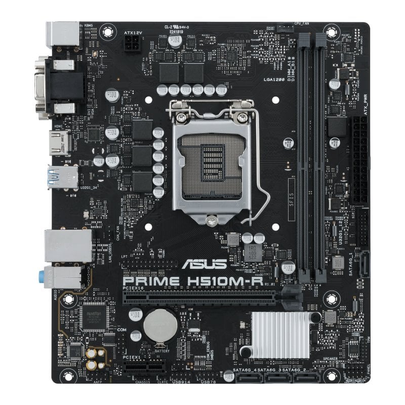 MotherBoard Asus Prime H510M-R Socket 1200  Micro ATX