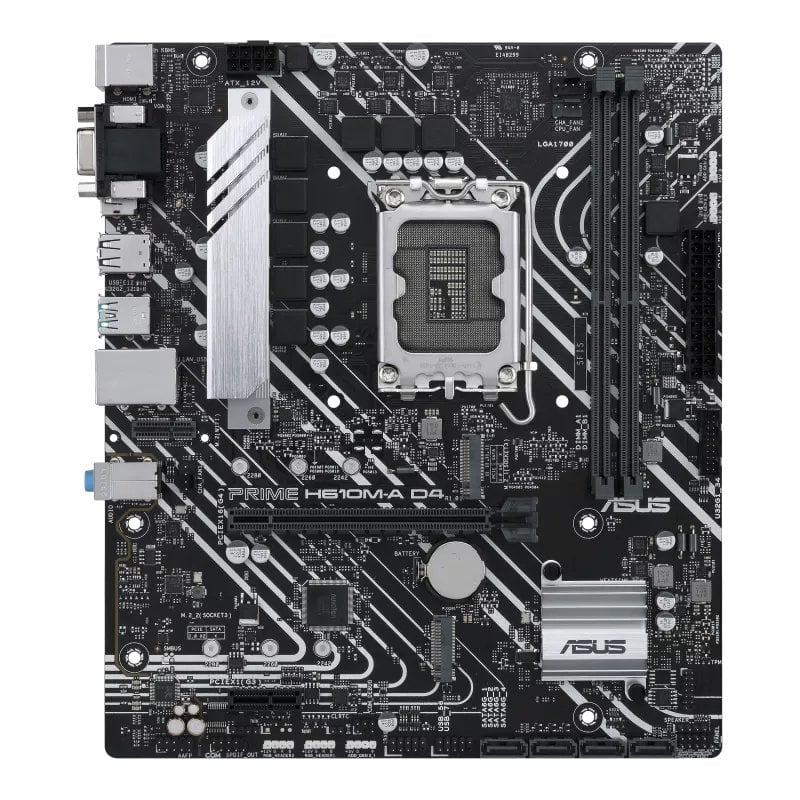 Motherboard ASUS Prime H610M-A D4-CSM  Skt 1700 Usb3.2 GEN 2 Dual M.2