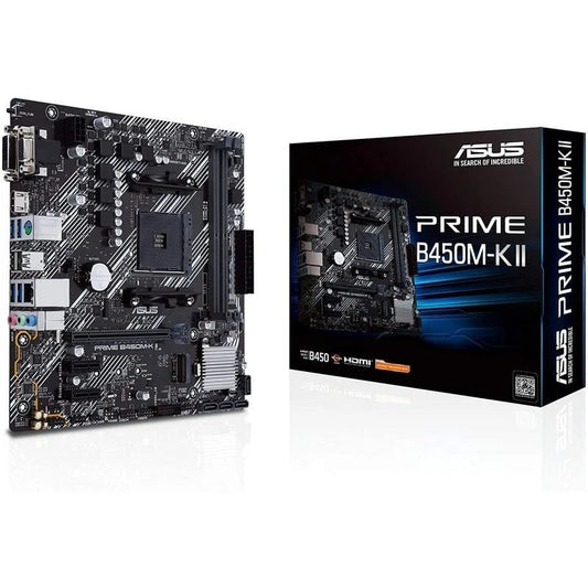 Motherboard Asus Prime B450M-K II Socket AM4  Micro ATX