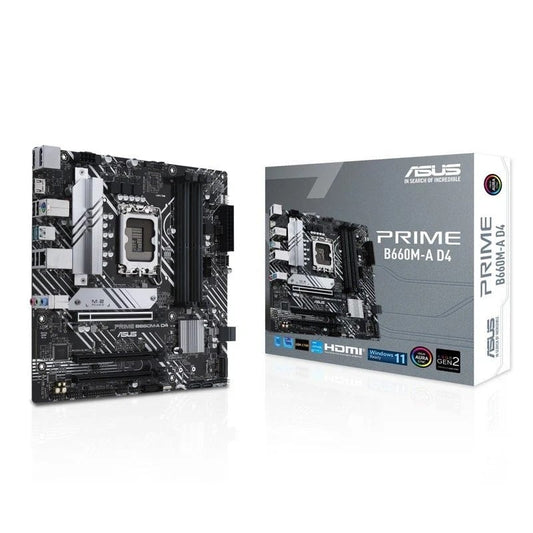 Motherboard Asus Prime B660M-A D4  Socket 1700  Micro ATX