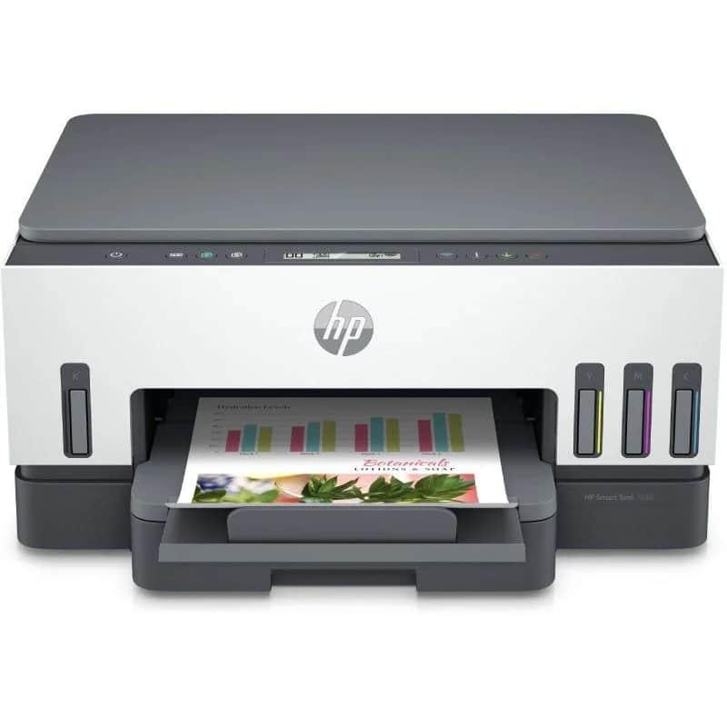 Multifunçoes Jacto de Tinta Recarregavel HP Smart Tank 7005   WiFi   Duplex   Branca