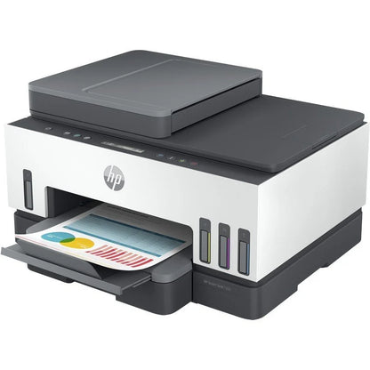 Multifunções Jacto de Tinta Recarregavel HP Smart Tank 7305  WiFi  Duplex   Branca