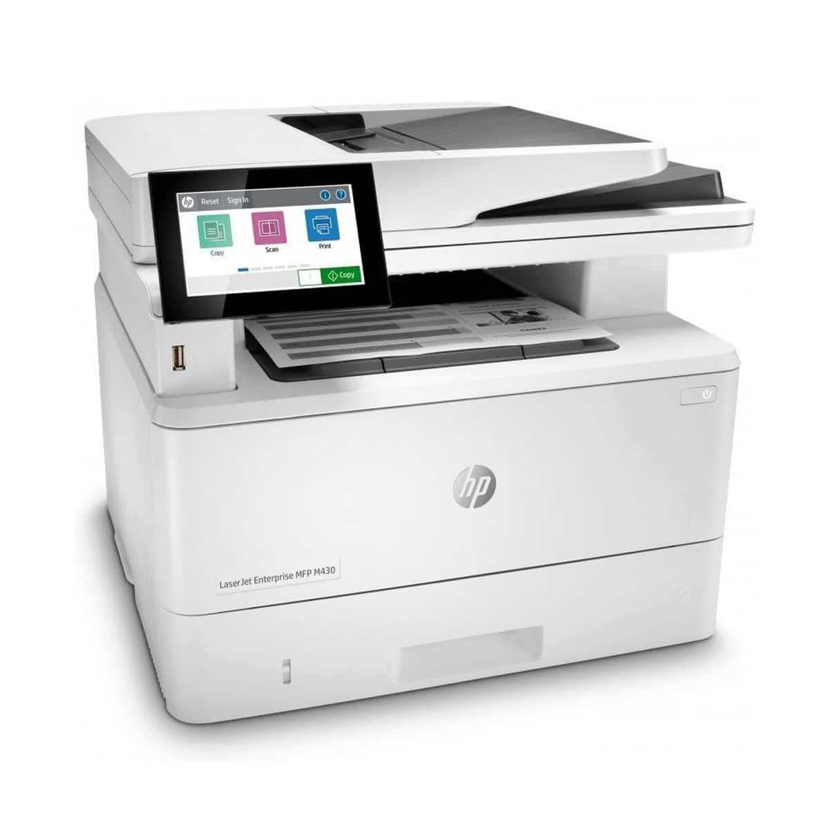 Multifunções Laser Monocromo HP Laserjet Enterprise MFP M430F Fax   Duplex   Branca