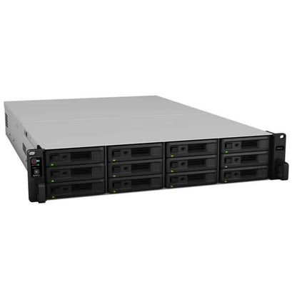 Synology RS3621RPxs NAS 12-bay 2U Rack Station Ram 8 GB – Gigabit