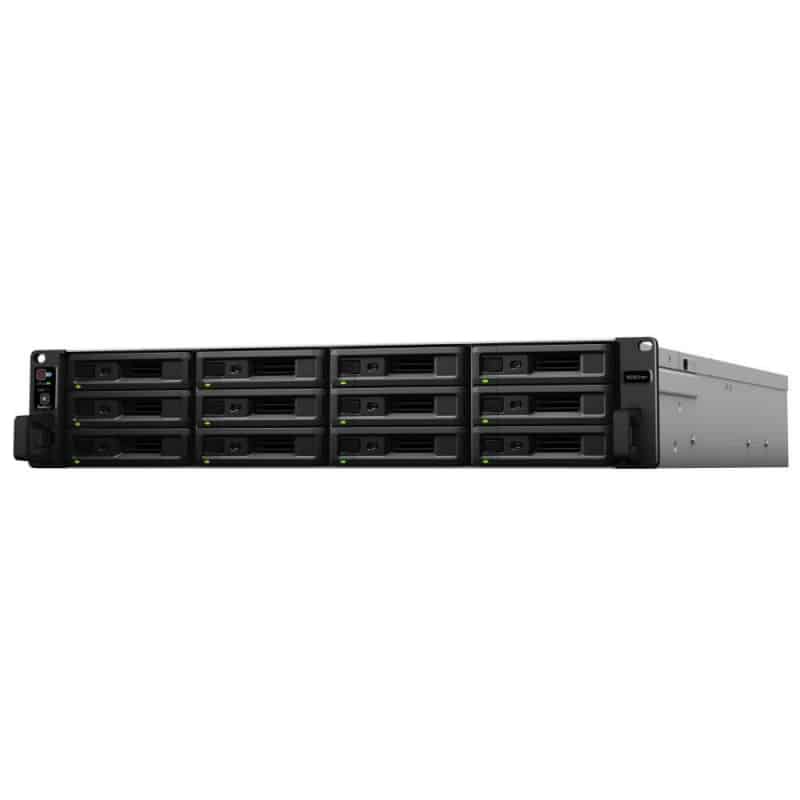 Synology RS3621RPxs NAS 12-bay 2U Rack Station Ram 8 GB – Gigabit