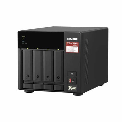 NAS QNAP TS-473A-8G  4 Baías 3.5″- 2.5″  8GB DDR4  Formato Torre