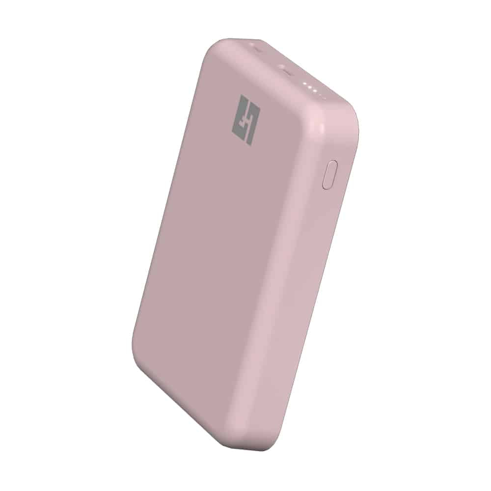 PowerBank Halfmman Magnet Wireless PD 20W Rosa