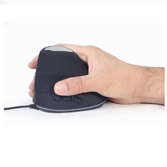 Rato Gembird Ergonómico 6 Botões USB 2.0 Cinza Escuro
