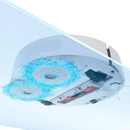 Robot Aspirador Xiaomi Vacuum S10+ Autonomia 120 Min Branco Cozinha   CASA