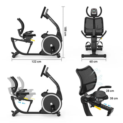 Bicicleta reclinada Merach S19B1