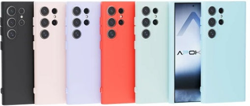 Capa Silício suave Samsung S25 Ultra - 7 cores