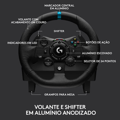 Simulador Volante com Pedais Logitech G293 TrueForce para Xbox  Series X/S   Xbox One    PC