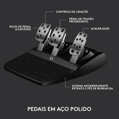 Simulador Volante com Pedais Logitech G293 TrueForce para Xbox  Series X/S   Xbox One    PC