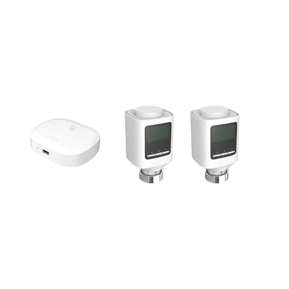 Sistema Inteligente para Radiadores R7075  Kit 2x Válvulas  mais Zigbee