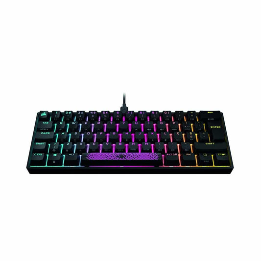Teclado Corsair K65 Mini 60% Rgb Cherry MX Red Mecânico