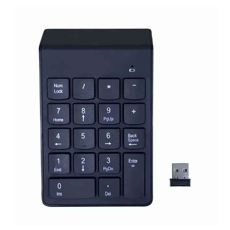 Teclado Numérico Gembird Wireless Preto