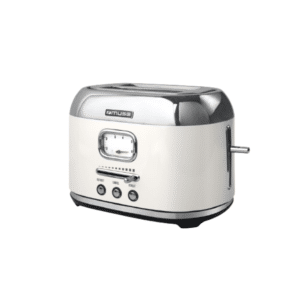 Torradeira Muse MS-120SC Vintage 2 Tostas  Branca Cozinha   CASA