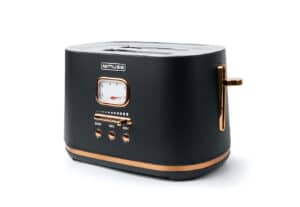Torradeira Muse MS-130BC Vintage 2 Tostas  Acobreado Preto Cozinha   CASA