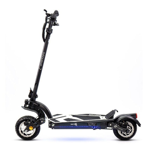 Trotinete Elétrica SmartGyro Raptor Certificado Motor 1000W Rodas 10″ 25km/h Autonomia 70km Preto