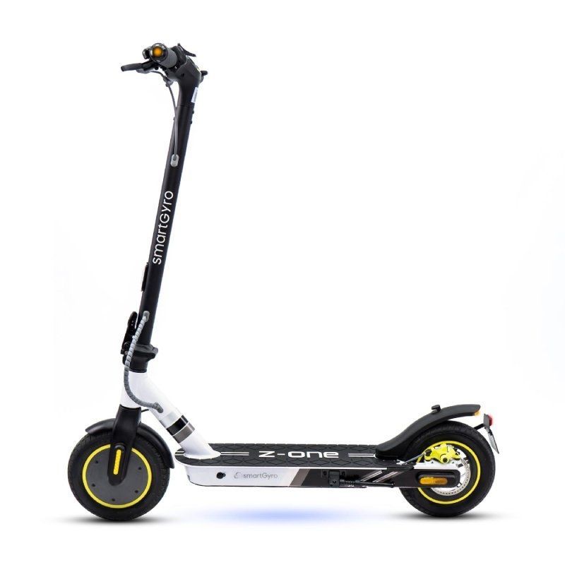 Trotinete Elétrica SmartGyro Z-ONE Certificado Motor 400W Rodas 10″ 25km/h Autonomia 30km Cinza