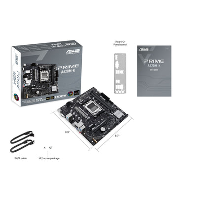 Motherboard Asus Prime A620M-K Socket AM5 DDR5