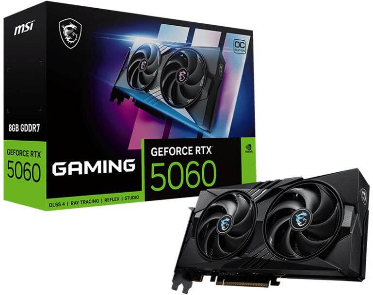 MSI GeForce RTX 5060 Gaming OC 8GB GDDR7