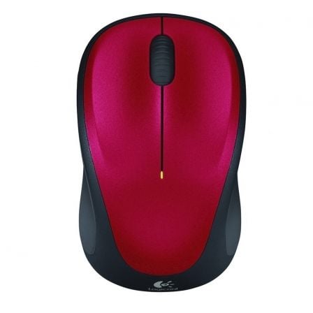 RATO LOGITECH  SEM FIOS  M235 VERMELHO
