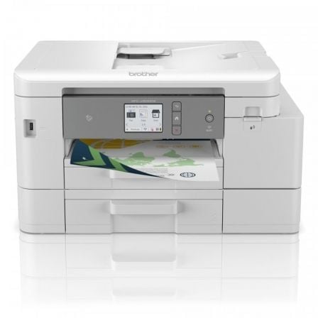 Multifunções Jacto de Tinta Brother MFC-J4540DW WiFi  Fax  Duplex  Branca