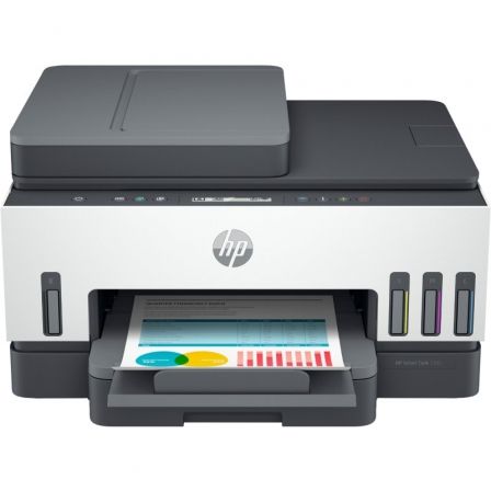 Multifunções Jacto de Tinta Recarregavel HP Smart Tank 7305  WiFi  Duplex   Branca