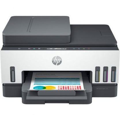 Multifunções Jacto de Tinta Recarregavel HP Smart Tank 7305  WiFi  Duplex   Branca