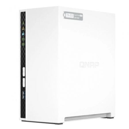 NAS QNAP TS-233  2 Baías 3.5″- 2.5″  2GB DDR4  Formato Torre