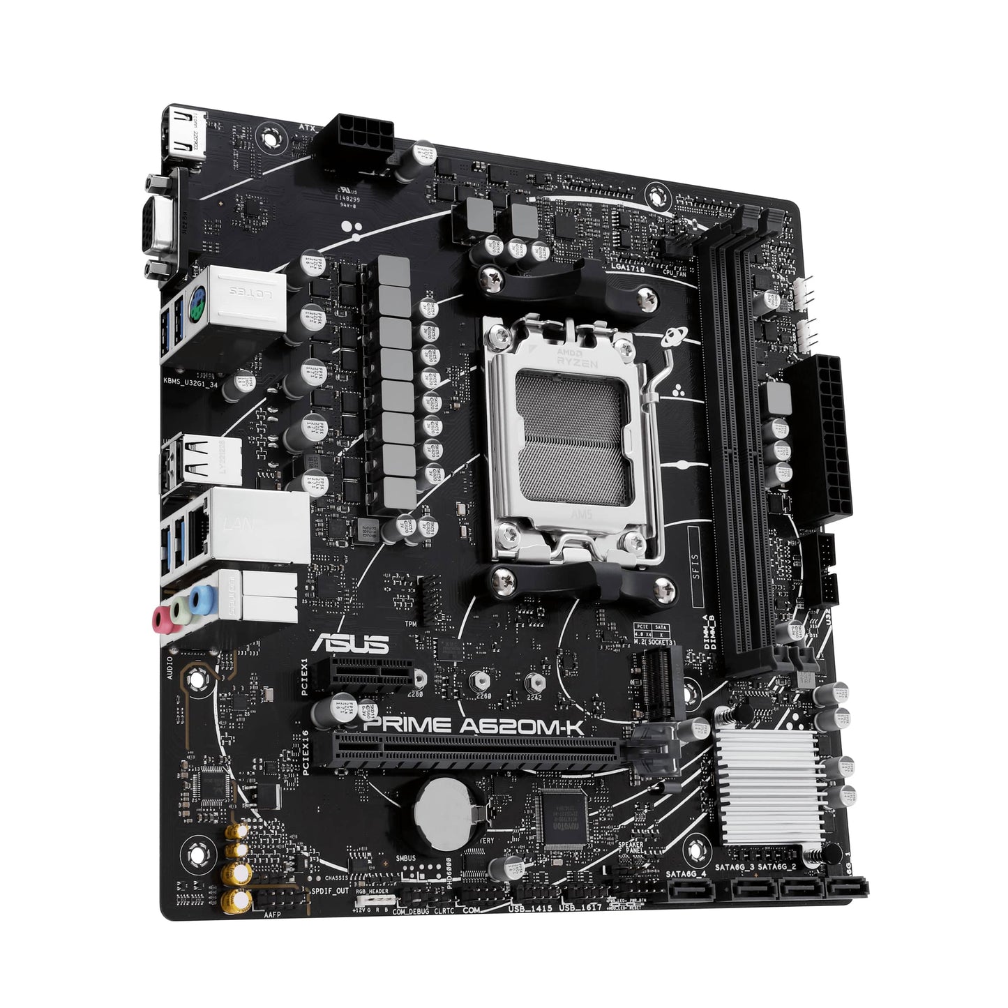 Motherboard Asus Prime A620M-K Socket AM5 DDR5