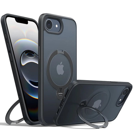 Torras iPhone 17 Air Ostand Spin Series transparente
