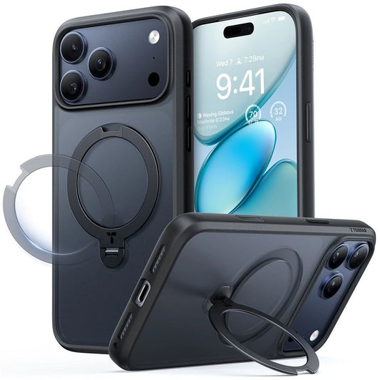Torras iPhone 17 Pro Ostand Spin Series Preto