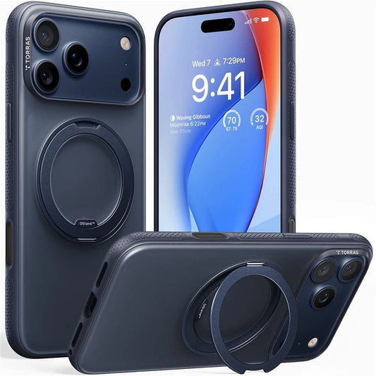 Torras Para iPhone 17 Pro Ostand R Série de Fitness Navy Azul