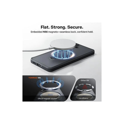 Torras Samsung S26 Ostand Spin Series Preto