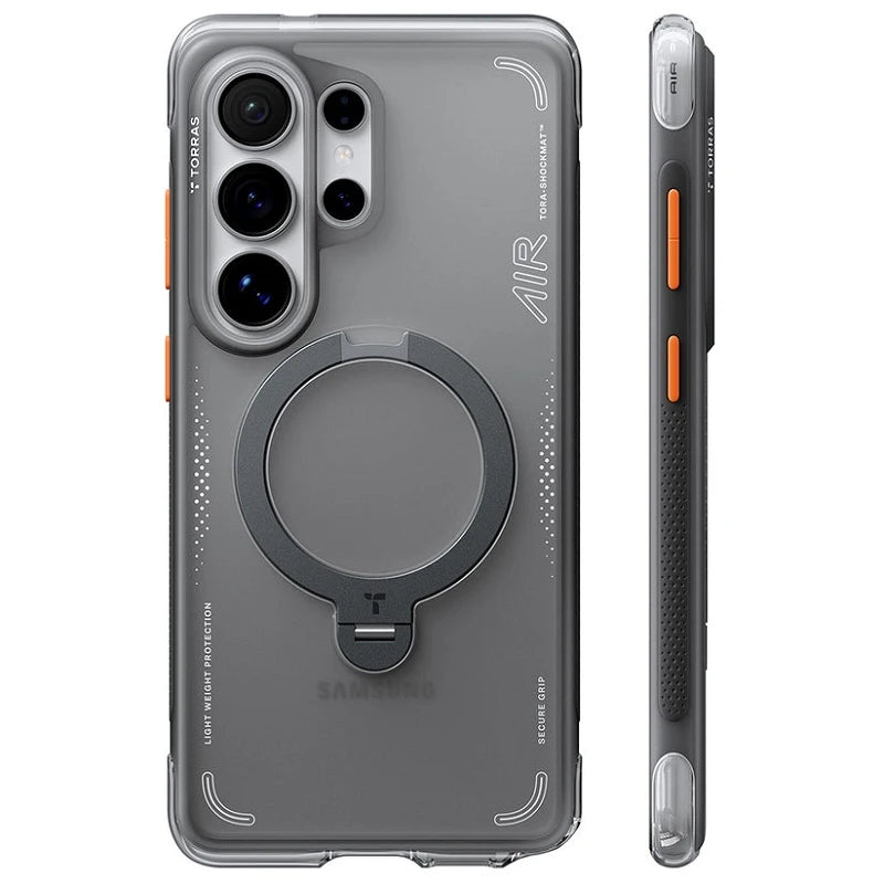 Torras Samsung S26 Ultra Ostand Spin Air Series Preto