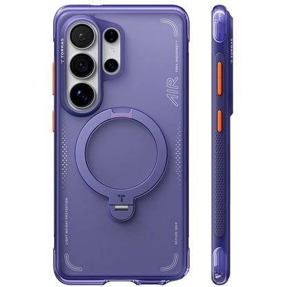 Torras Samsung S26 Ultra Ostand Spin Air Series Roxo Escuro