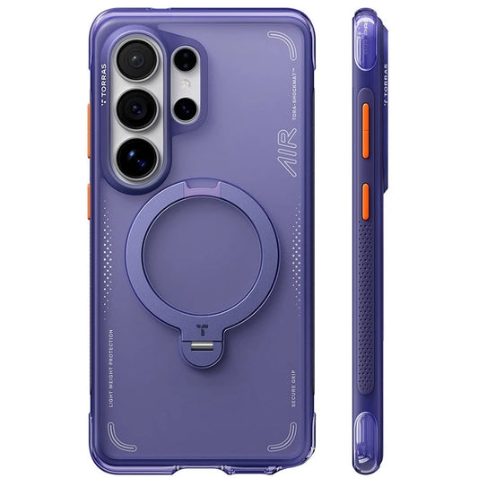 Torras Samsung S26 Ultra Ostand Spin Air Series Roxo Escuro
