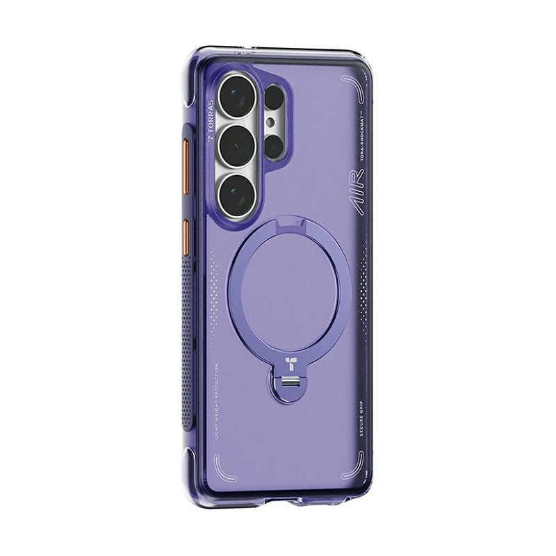 Torras Samsung S26 Ultra Ostand Spin Air Series Roxo Escuro