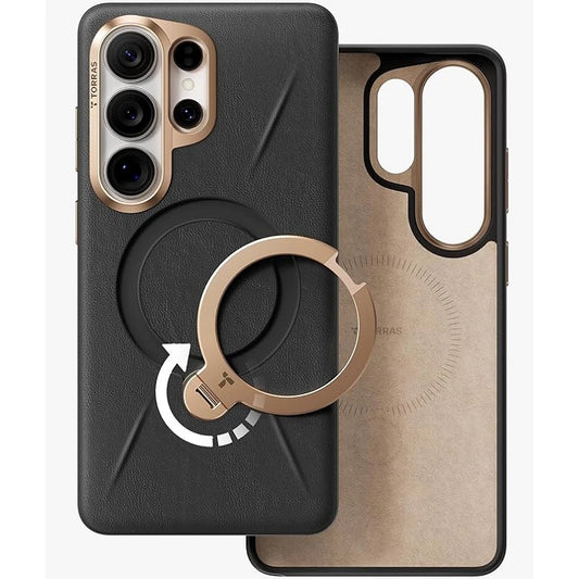 Torras Samsung S26 Ultra Ostand Spin Vegskin Series Iovry Preto