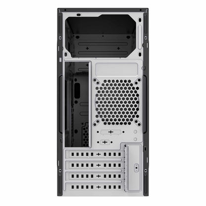 Caixa Micro ATX Unykach Aero C12 V1  com Leitor Cartões SD e Audio Preta