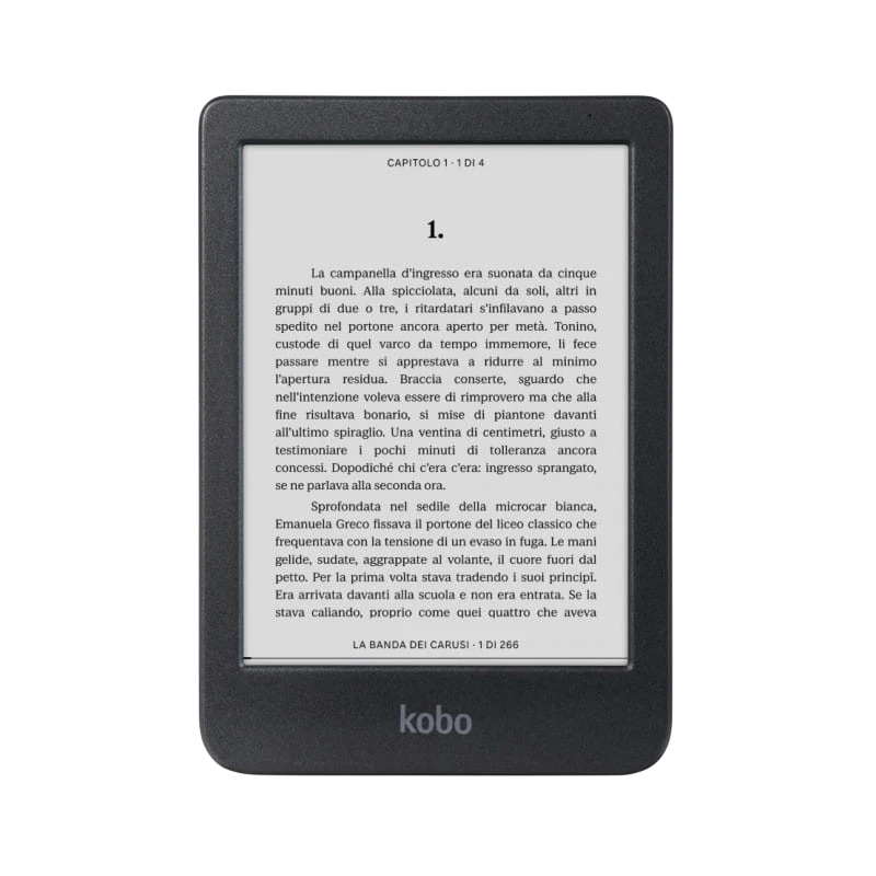 Leitor E-book Kobo Clara BW 16GB Wifi Preto