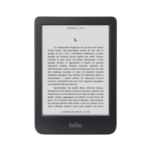 Leitor E-book Kobo Clara BW 16GB Wifi Preto